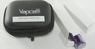 Test Review Of Vapcell Inr Mah Purple Rechargeable